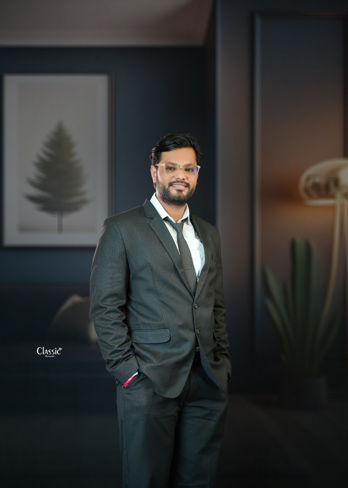 Portrait of Er. Rushikesh D. Kekane, Founder and CEO